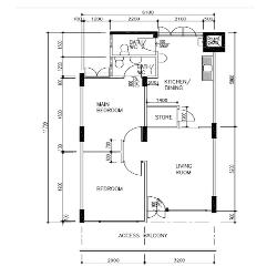 Blk 237 Serangoon Avenue 3 (Serangoon), HDB 3 Rooms #45497262